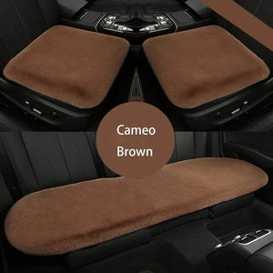 Coussin de siège de voiture en peluche