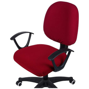 Housse de chaise de bureau anti-poussière lavable