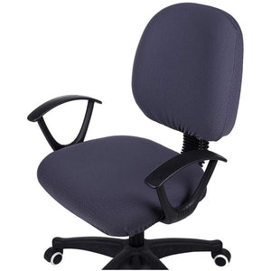 Housse de chaise de bureau anti-poussière lavable