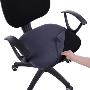 Housse de chaise de bureau anti-poussière lavable