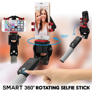 Bâton selfie RC Bluetooth rotatif 360