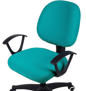 Housse de chaise de bureau anti-poussière lavable