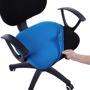 Housse de chaise de bureau anti-poussière lavable