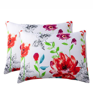 Housse de coussin imprimée douce