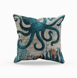 Housses de coussin La vie marine