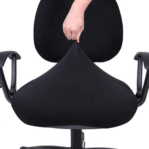 Housse de chaise de bureau anti-poussière lavable